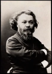 Portrait de Clovis Hugues (1851-1907), poète, journaliste, dramaturge et romancier français